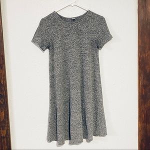 Old Navy Grey Linen Blend Swing Dress XS